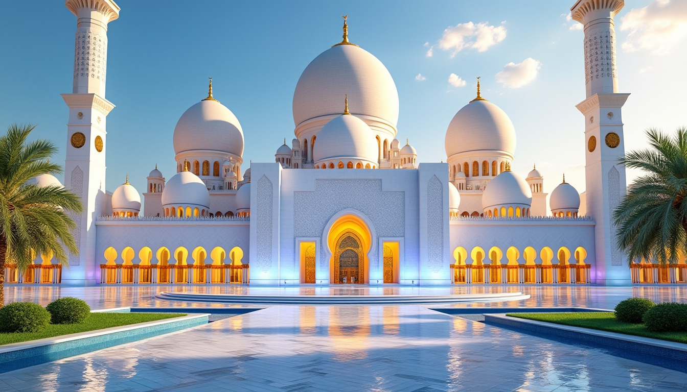 découvrez la mosquée sheikh zayed, un chef-d'œuvre architectural aux émirats, alliant beauté, grandeur et spiritualité. plongez dans l'histoire et l'élégance de ce lieu emblématique qui fascine les visiteurs par son design impressionnant et son atmosphère paisible.