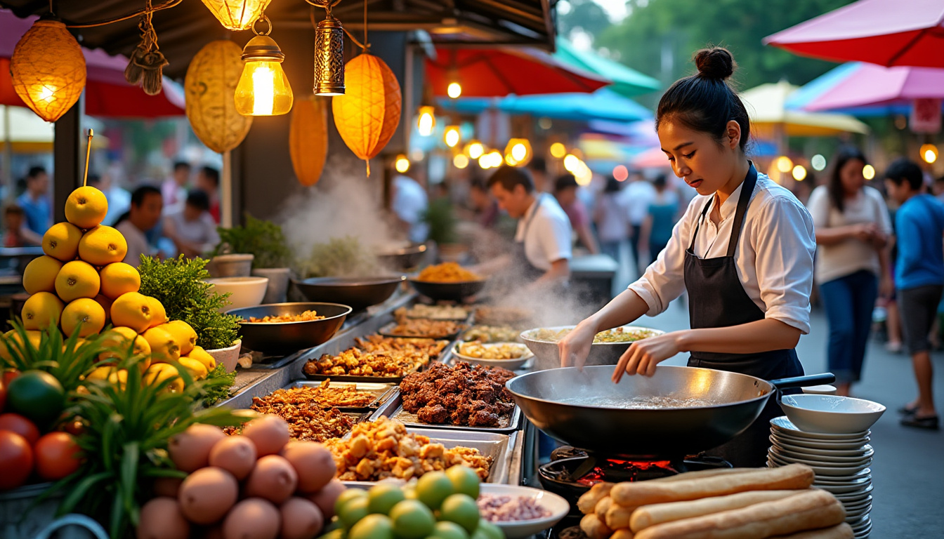 découvrez l'univers savoureux de la street food asiatique, un héritage culinaire riche et varié. explorez les délices des spécialités de rue qui allient tradition et modernité, et laissez-vous séduire par des saveurs authentiques et des recettes emblématiques à chaque coin de rue !