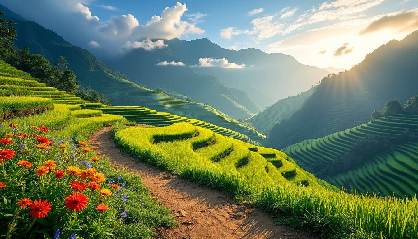 découvrez les magnifiques rizières en terrasses de banaue aux philippines, un site classé au patrimoine mondial de l'unesco. partez à l'aventure dans ce paysage spectaculaire, apprenez-en plus sur la culture locale et profitez d'une expérience inoubliable au cœur de la nature.