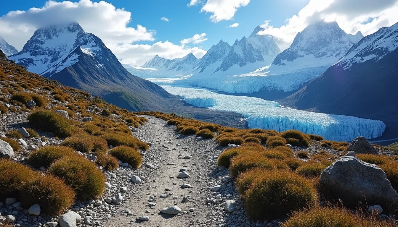 explorez les paysages époustouflants de la patagonie à travers ses treks emblématiques. des montagnes majestueuses aux glaciers scintillants, embarquez pour une aventure inoubliable au cœur de cette nature sauvage.