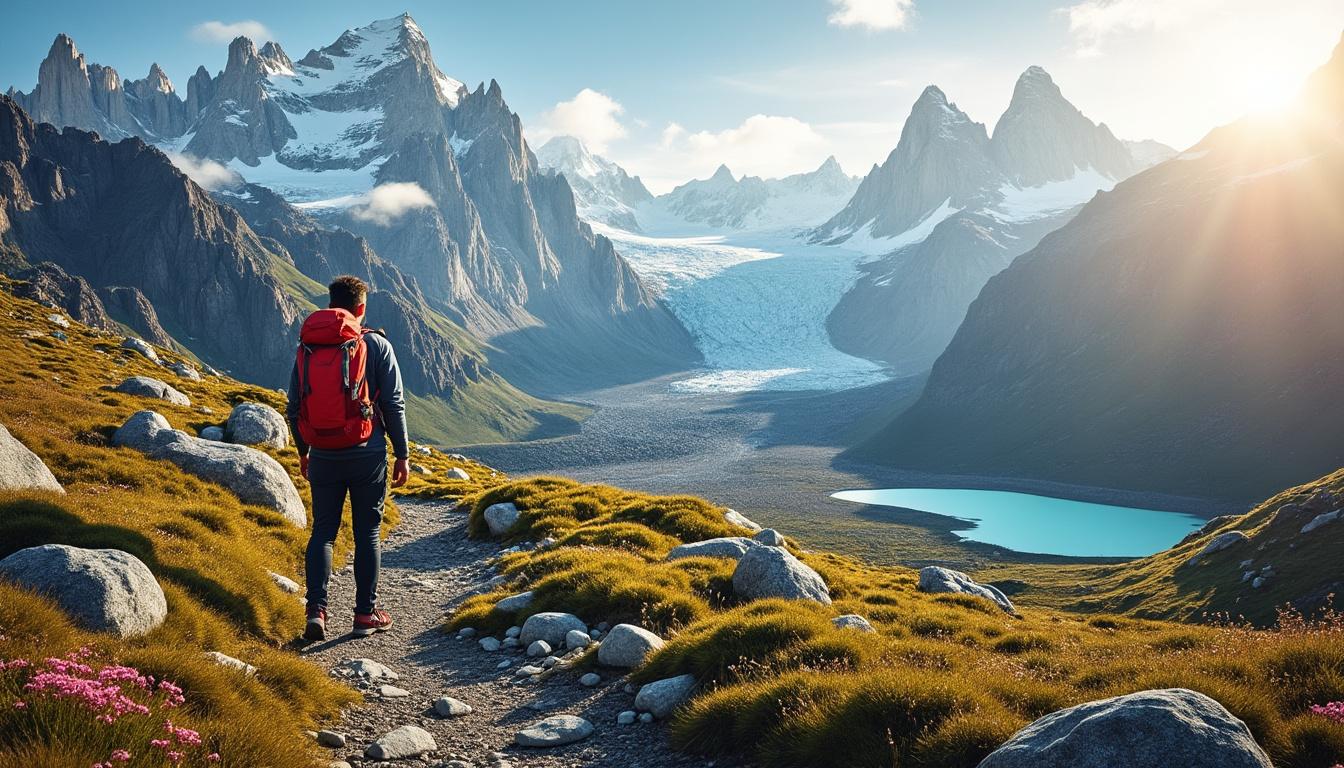 explorez les paysages époustouflants et les aventures inoubliables des treks emblématiques de patagonie. partez à la conquête de cette région sauvage, entre glaciers majestueux et montagnes majestueuses, pour vivre une expérience unique en pleine nature.