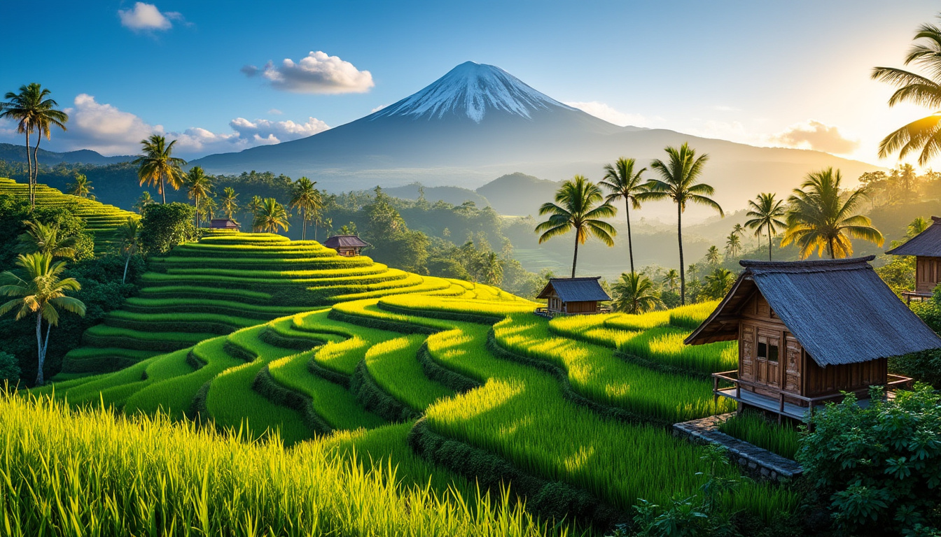 plongez dans la beauté des rizières emblématiques autour d'ubud à bali. explorez des paysages à couper le souffle et vivez une expérience unique avant votre départ !