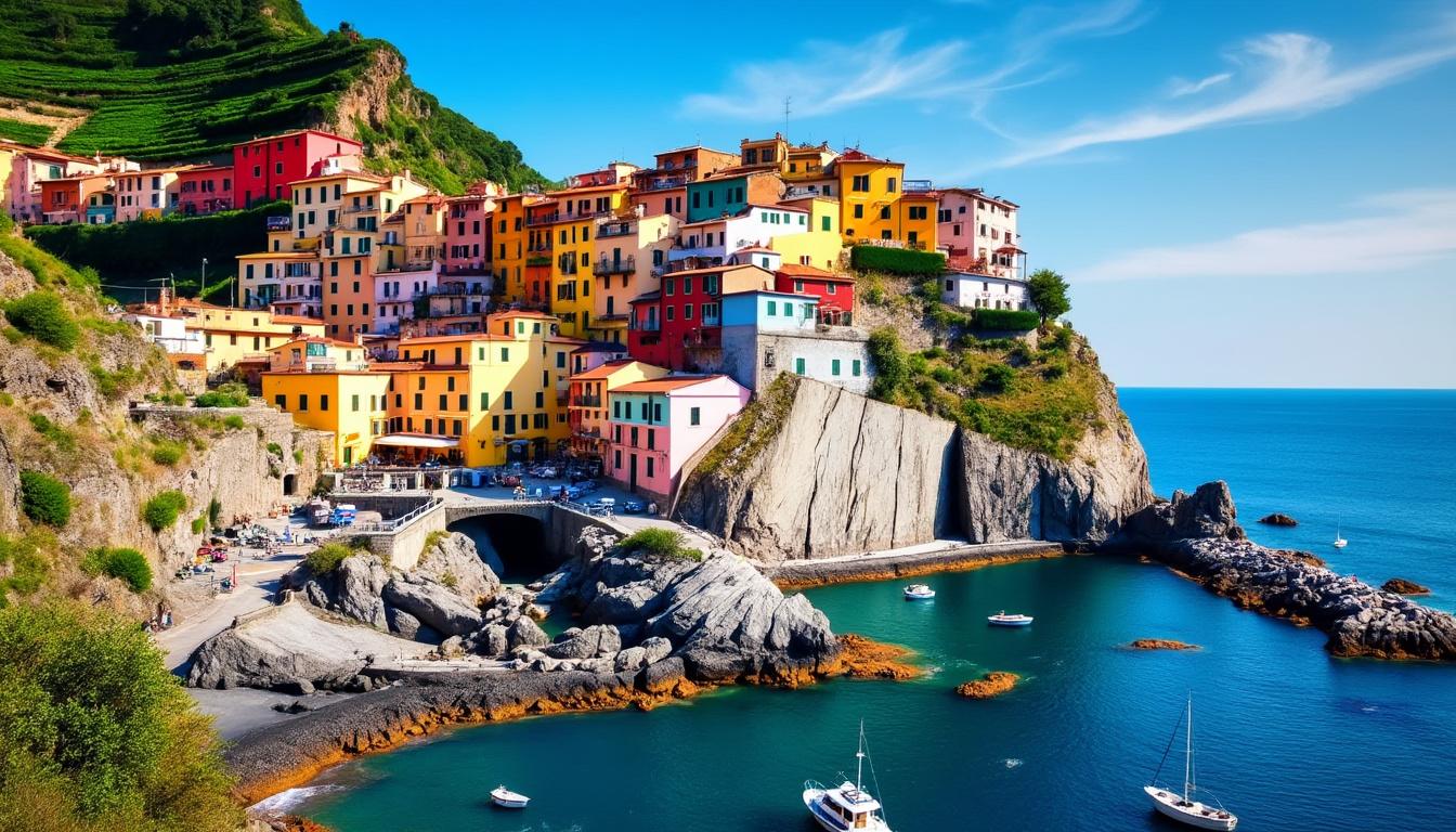 explorez la beauté naturelle et les paysages à couper le souffle du parc national des cinque terre en italie, un véritable paradis pour les randonneurs et les amoureux de la nature. découvrez ses villages colorés, ses sentiers côtiers et sa riche biodiversité.
