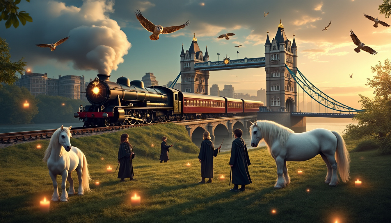 plongez dans l'univers magique d'harry potter à londres ! explorez les lieux emblématiques, visitez les studios, et ressentez la magie des livres et films qui ont conquis des générations. une expérience inoubliable pour les fans de tous âges.