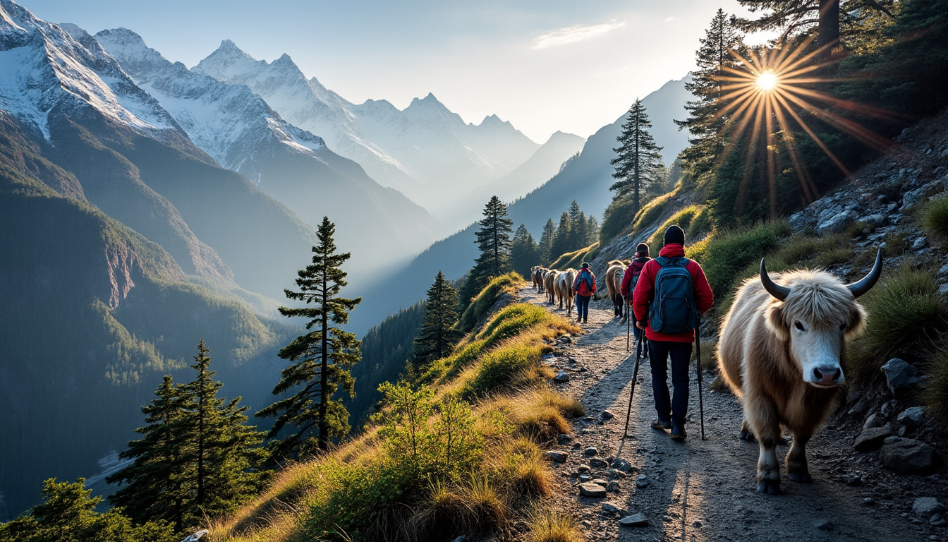 découvrez le népal et vivez une aventure inoubliable sur les sommets majestueux de l'himalaya. explorez des paysages à couper le souffle, rencontrez des cultures fascinantes et testez vos limites au cœur de la nature sauvage.