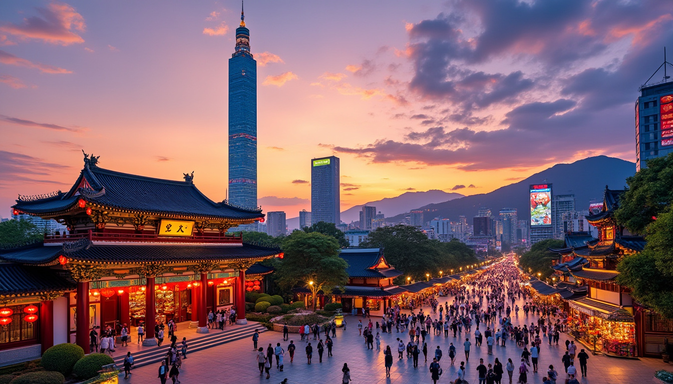 découvrez taipei en 3 jours avec notre guide complet ! explorez les sites emblématiques, savourez la cuisine locale et immérgez-vous dans la culture taïwanaise. un séjour inoubliable vous attend dans cette vibrante métropole.
