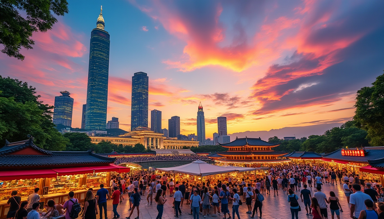 découvrez taipei en 3 jours avec notre guide complet ! explorez les attractions incontournables, savourez la cuisine locale et plongez dans la culture vibrante de la capitale taïwanaise. profitez d'itinéraires détaillés et de conseils pratiques pour un séjour inoubliable.