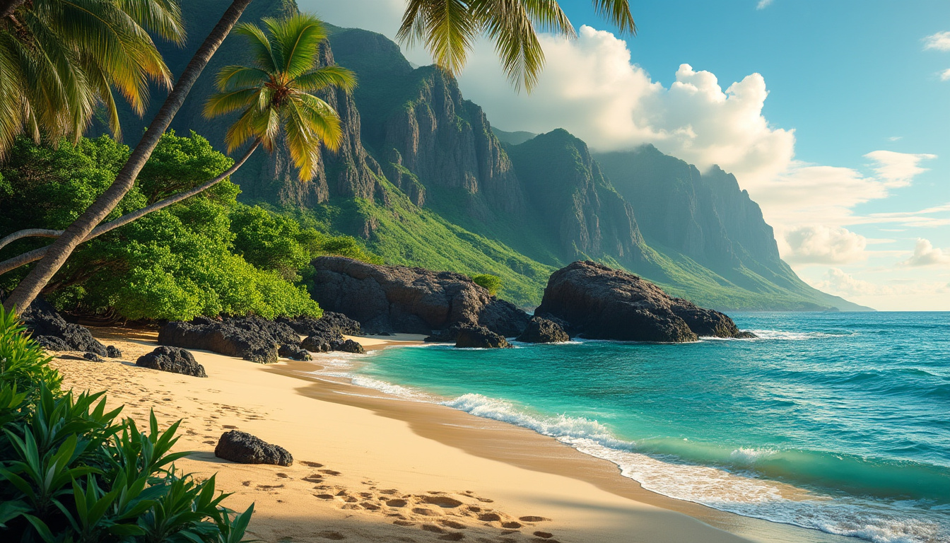 découvrez la magie d'une plage de sable vert secrète au cœur d'hawaï. échappez à l'ordinaire et laissez-vous séduire par ce trésor caché, où la nature dévoile des paysages à couper le souffle et des eaux cristallines. un véritable paradis pour les amoureux de la nature et les aventuriers en quête d'expériences uniques.