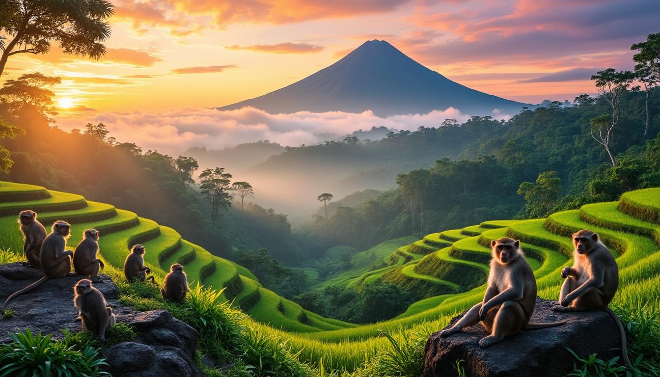 découvrez bali, une île paradisiaque où chaque sourire, chaque exploration et chaque moment d'évasion vous immergent dans une culture riche et des paysages à couper le souffle. plongez dans l'aventure et laissez-vous envoûter par la magie de cet endroit unique.