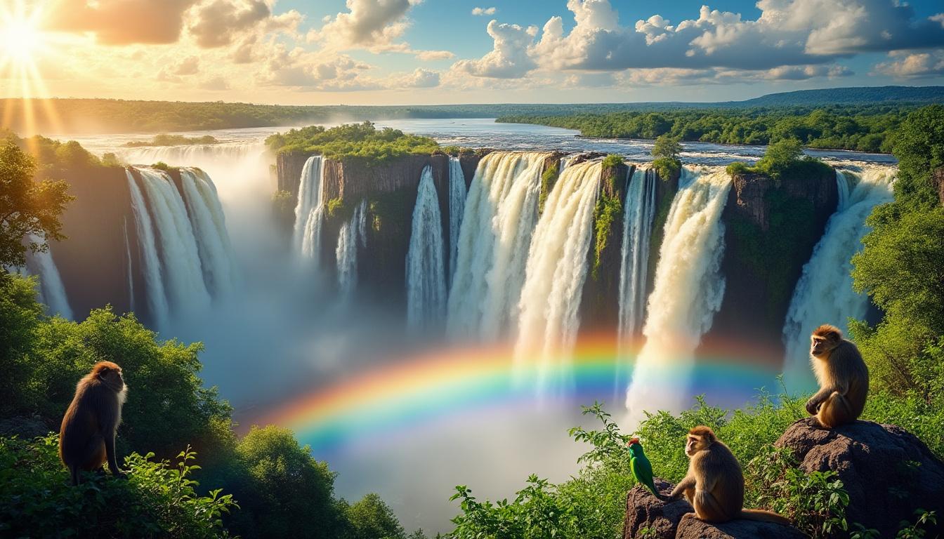 plongez dans l'univers fascinant des chutes victoria, l'un des trésors naturels les plus impressionnants d'afrique. découvrez l'histoire, la biodiversité et les activités palpitantes qui vous attendent autour de ce chef-d'œuvre majestueux.