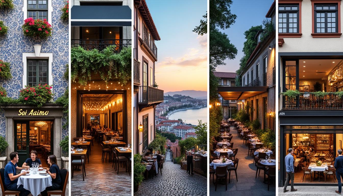 explorez 5 restaurants uniques à porto qui vous feront vivre une expérience culinaire inoubliable. savourez des plats raffinés, des ambiance authentiques et découvrez la richesse gastronomique de cette ville portugaise fascinante.
