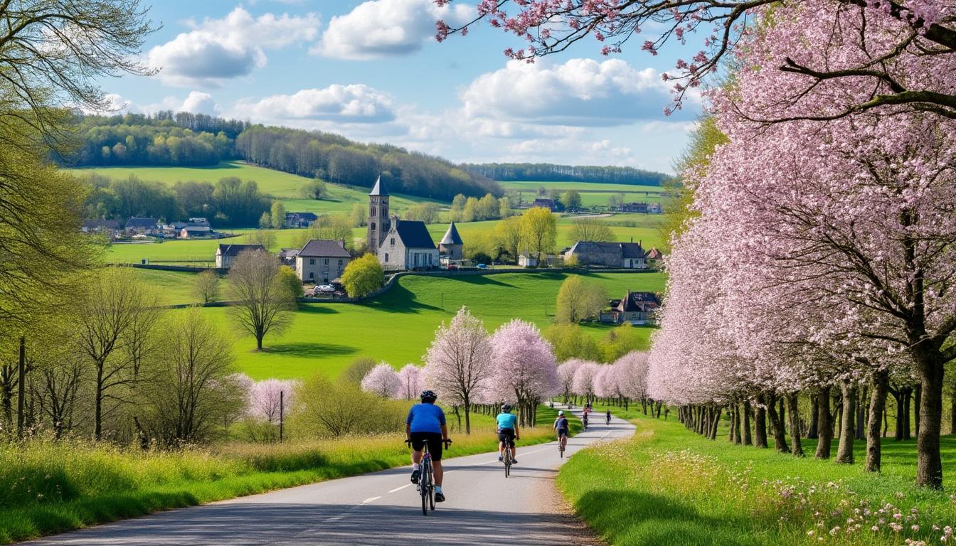 découvrez la véloscénie, un parcours enchanteur à vélo reliant paris au mont saint-michel. traversez des paysages pittoresques et vivez une aventure inoubliable au cœur de la nature et du patrimoine français.