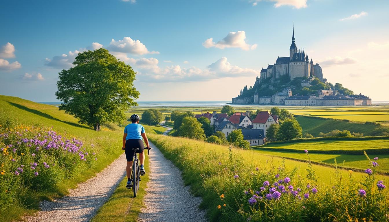 découvrez la véloscénie, un parcours à vélo enchanteur qui relie paris au mont saint-michel. profitez de paysages variés, de patrimoines historiques et d'une aventure inoubliable à travers la nature et la culture française.