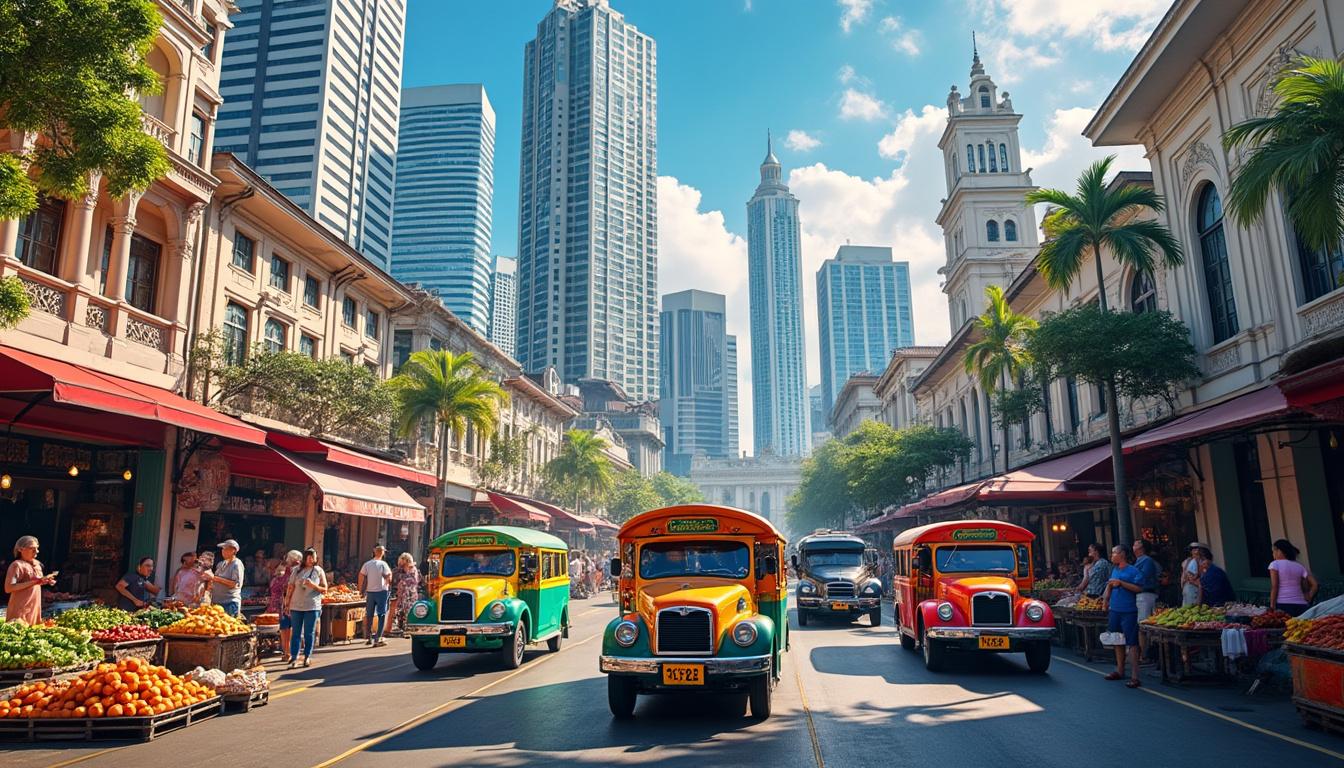 découvrez manille, une métropole dynamique où l'authenticité se mêle à l'effervescence urbaine. plongez dans son ambiance unique, explorez ses marchés colorés et savourez une culture riche et captivante.
