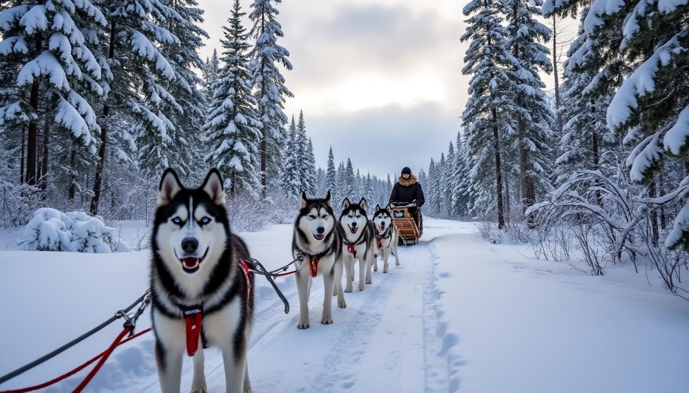 plongez dans la magie de la laponie pour les fêtes de fin d'année ! découvrez des paysages enneigés, rencontrez le père noël et vivez des moments inoubliables au cœur de cette destination féerique.