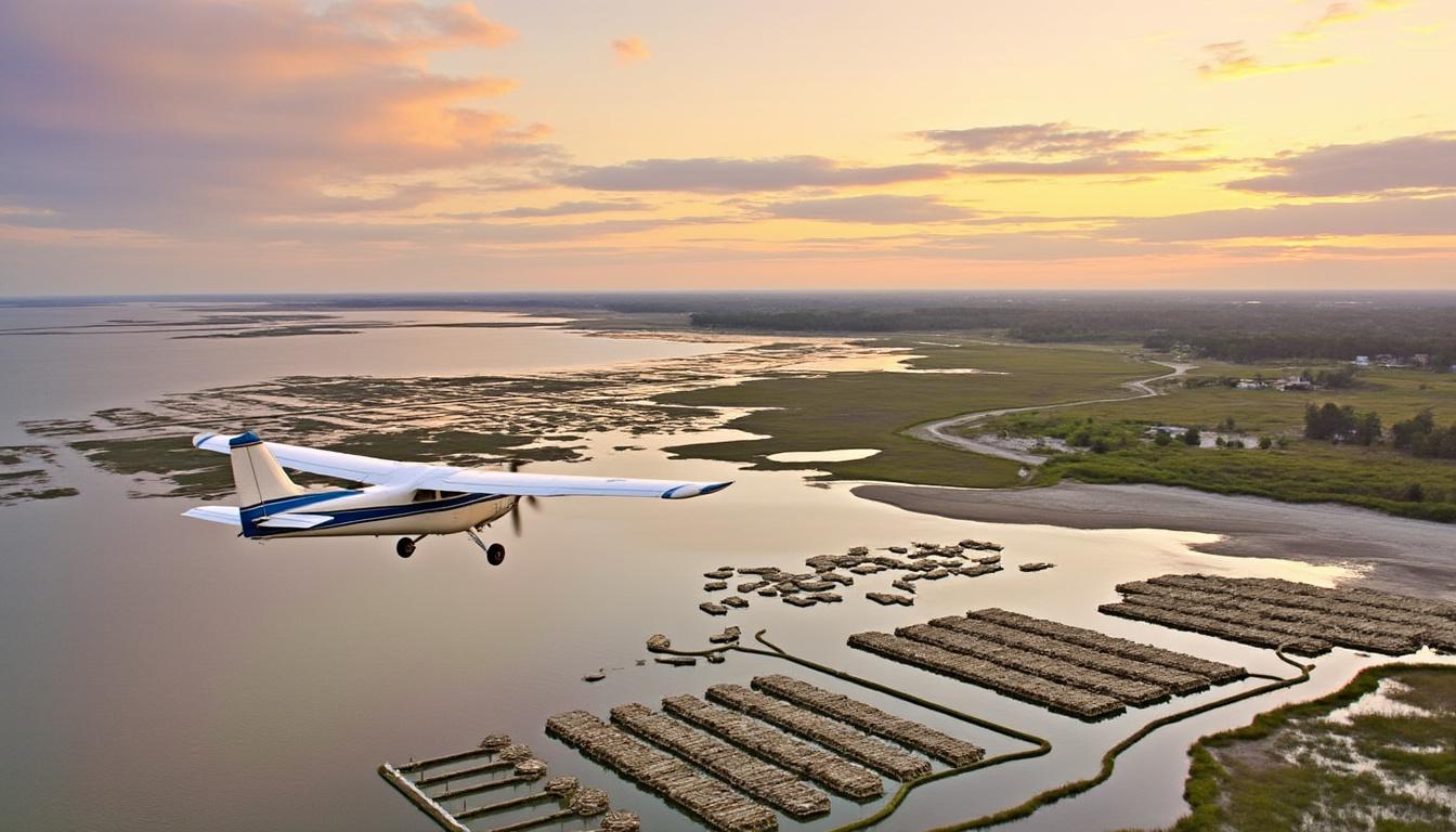 découvrez le bassin d'arcachon comme jamais auparavant grâce à un survol aérien époustouflant. admirez ses paysages à couper le souffle, de la dune du pilat aux plages dorées, et laissez-vous séduire par la beauté naturelle de cette destination unique en france.