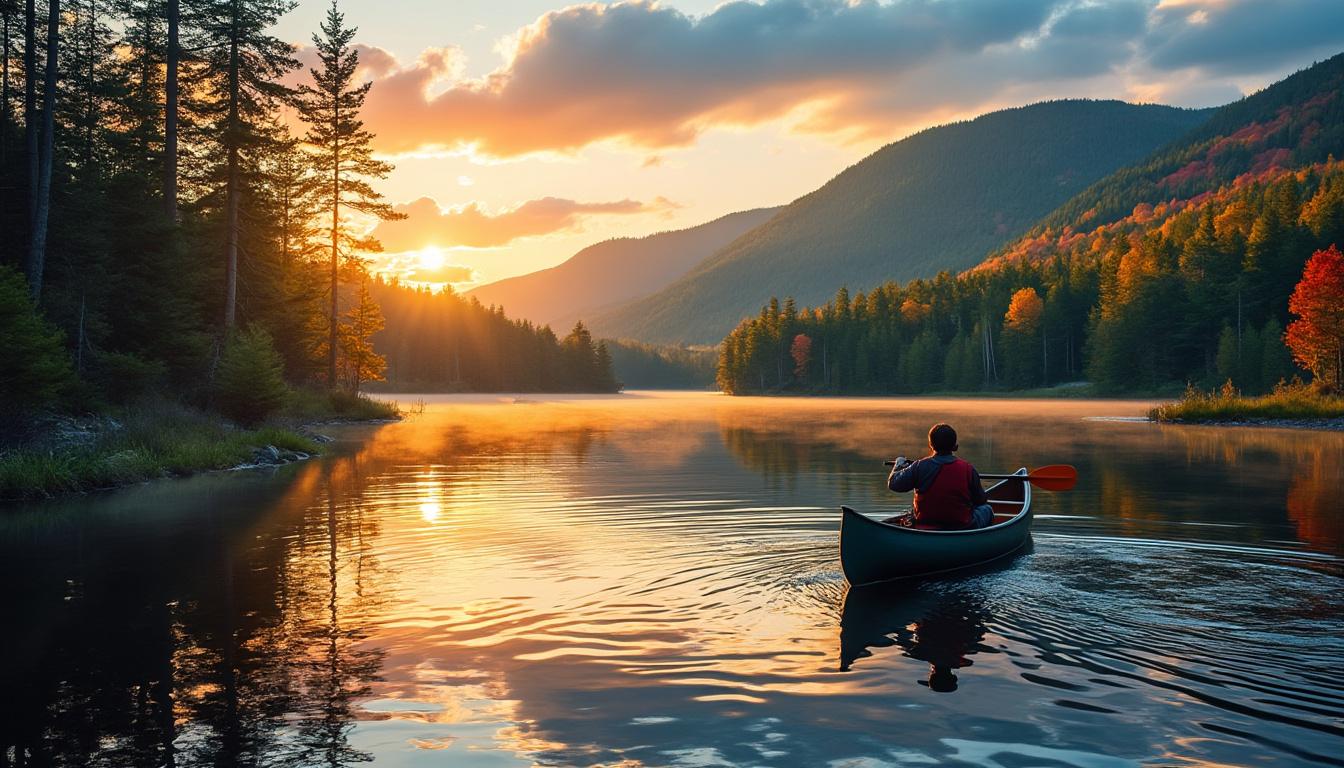 découvrez le parc d'algonquin à travers une aventure inoubliable en canoë. embarquez pour un voyage au cœur du canada, où nature sauvage, paysages à couper le souffle et moments d'évasion se mêlent pour créer une expérience unique. plongez dans l'essence même du canada et vivez des souvenirs mémorables.