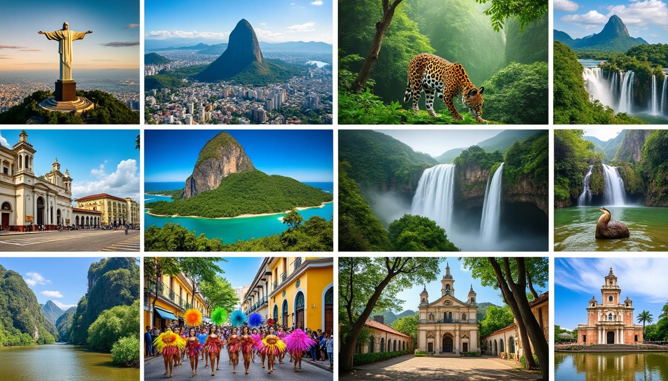 explorez les 10 sites emblématiques du brésil, de rio de janeiro à l'amazonie, et découvrez les merveilles naturelles et culturelles qui font la renommée de ce pays vibrant.