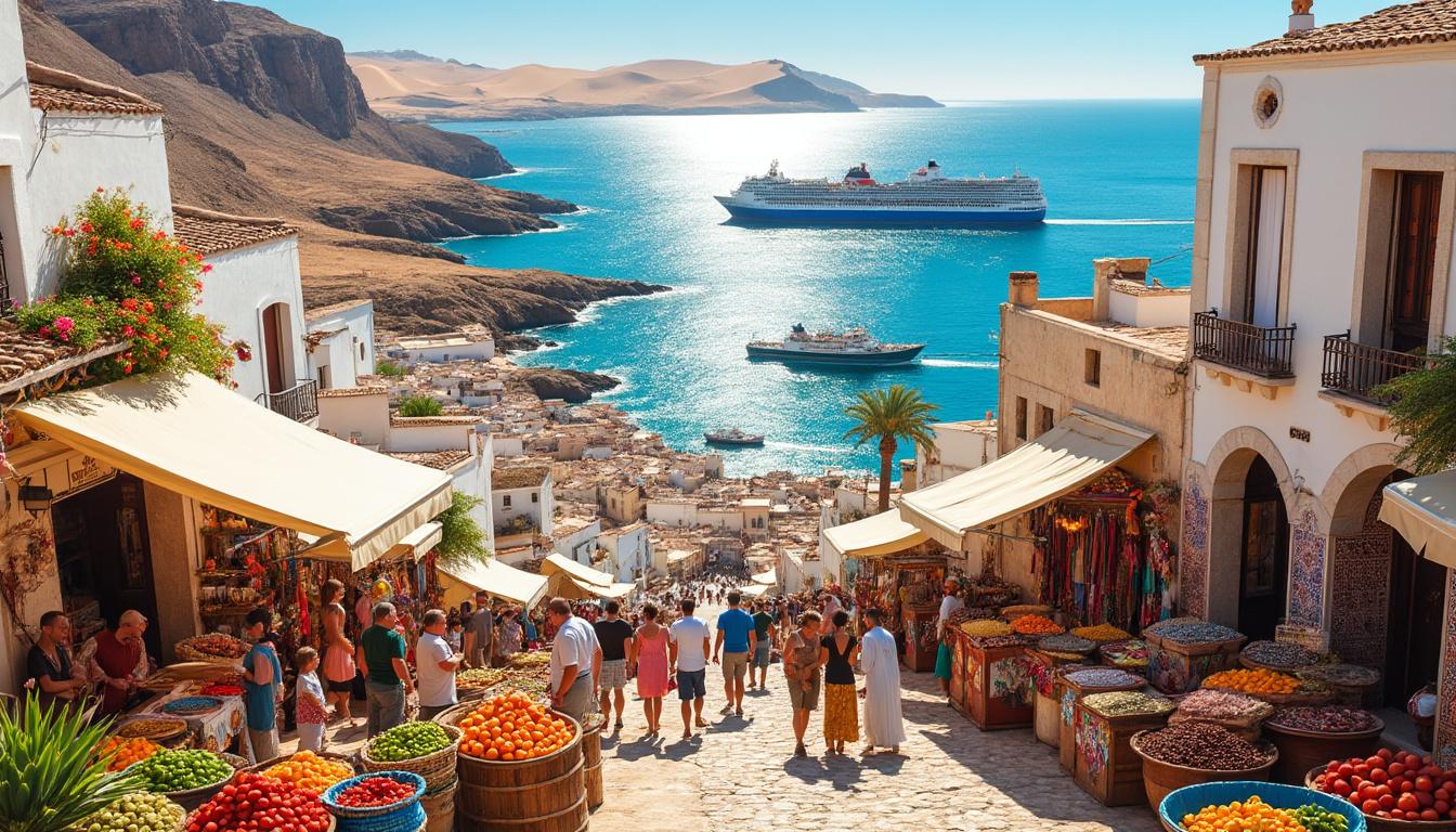 partez pour un voyage inoubliable entre l'espagne et le maroc, où vous découvrirez la richesse de deux cultures fascinantes aux confins du détroit de gibraltar. explorez des paysages éblouissants, savourez des mets délicieux et imprégnez-vous de l'histoire et des traditions uniques de ces deux pays. une aventure culturelle qui promet des souvenirs mémorables !