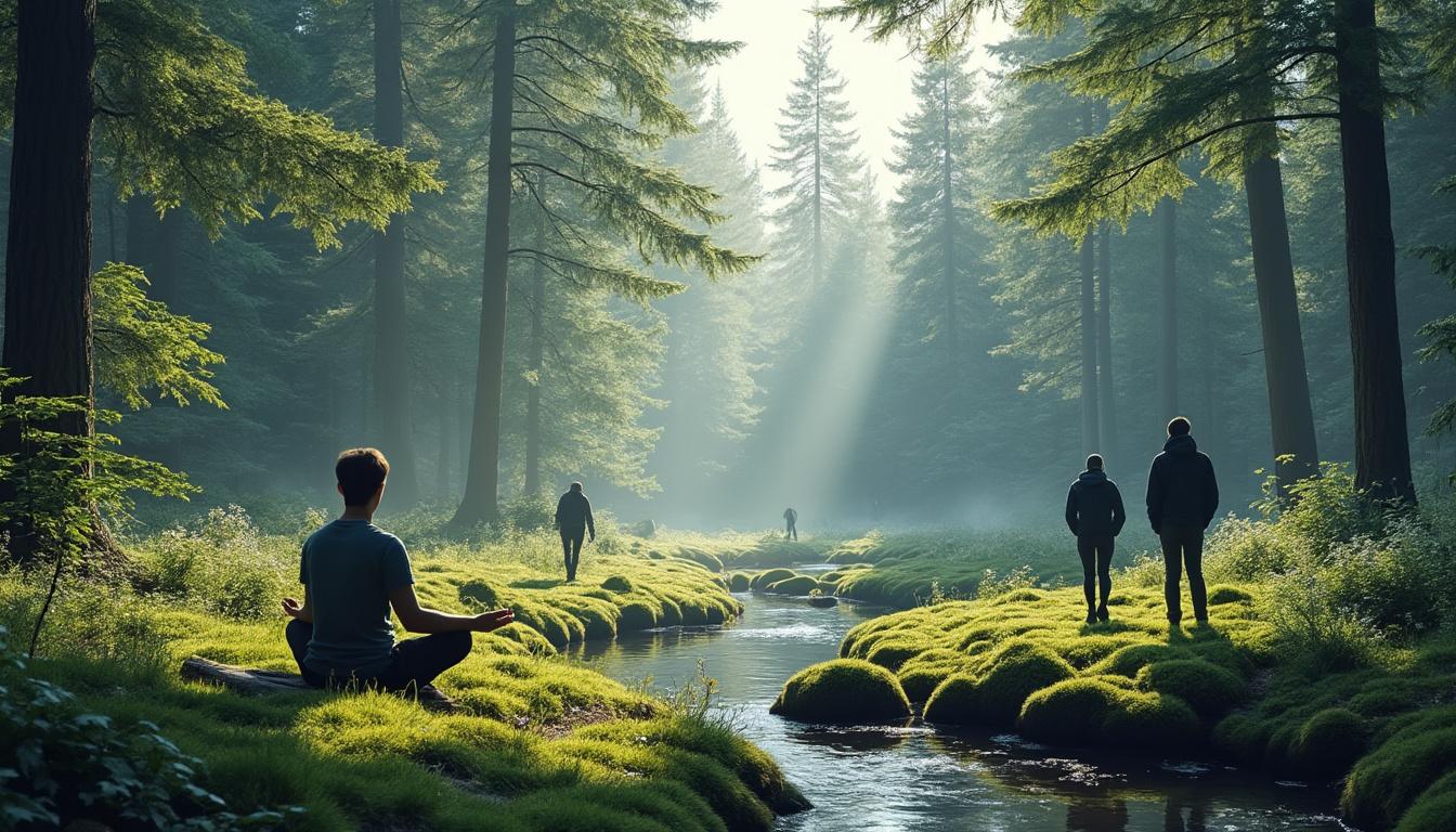 découvrez le shinrin yoku, une pratique japonaise de bain de forêt, au cœur du canada. apprenez comment cette thérapie naturelle favorise le bien-être, réduit le stress et vous connecte pleinement à la nature.