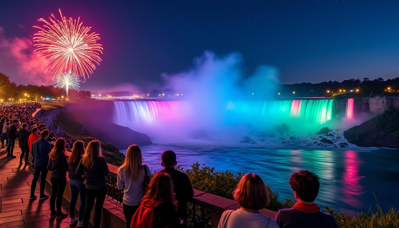 découvrez les chutes du niagara au canada, une merveille naturelle impressionnante. profitez d’un spectacle majestueux et inoubliable, entre panoramas à couper le souffle et expériences uniques au cœur de la nature.