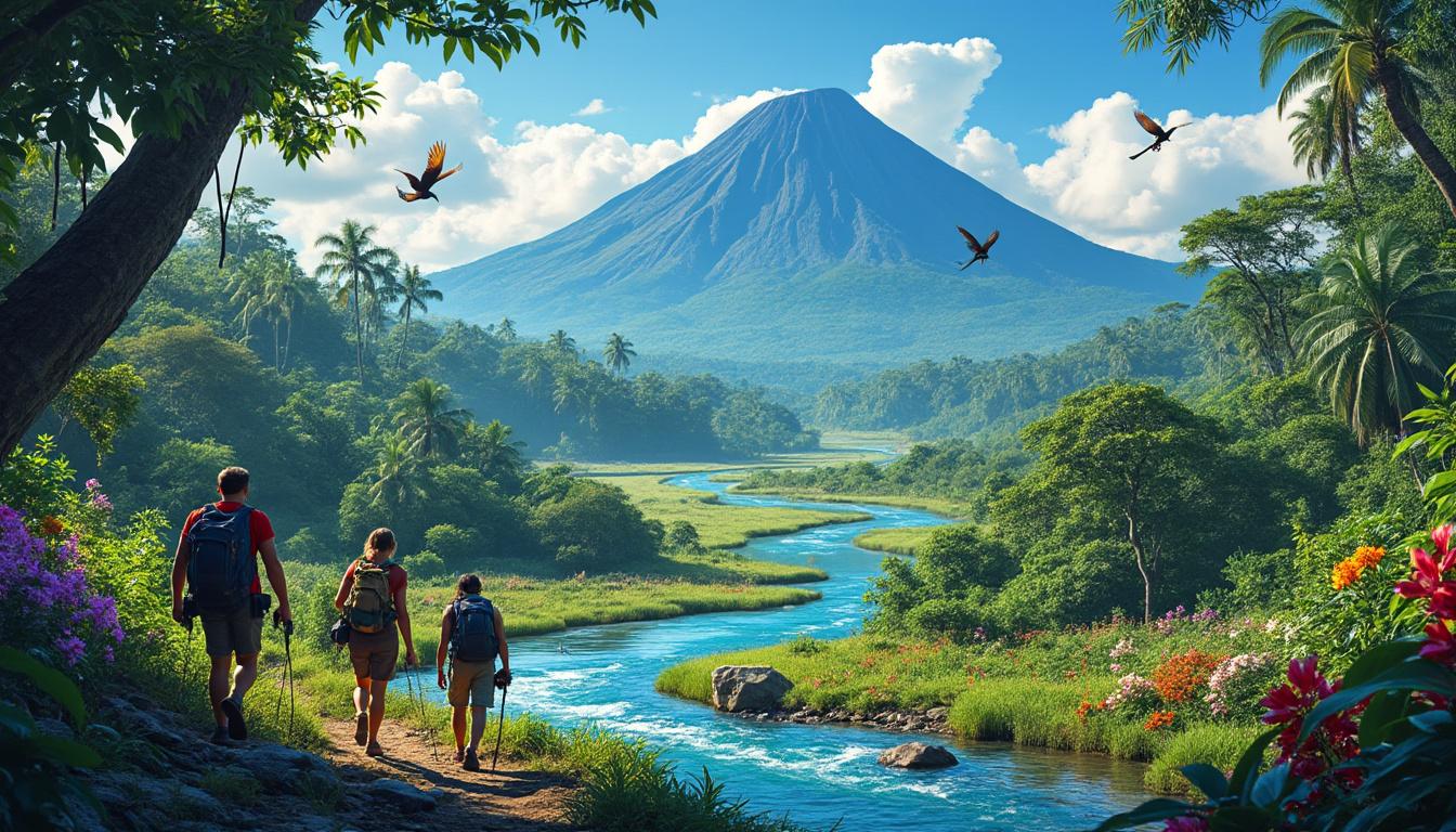 partez à la découverte du costa rica et laissez-vous séduire par ses paysages luxuriants, sa faune fascinante et ses activités d'aventure. vivez une expérience inoubliable au cœur de l'amérique centrale !