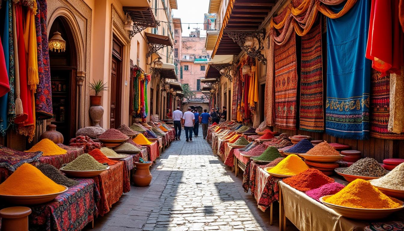 partez à la découverte de marrakech avec cet itinéraire de 4 jours : monuments emblématiques, souks animés, palais majestueux et expériences authentiques au cœur de la ville rouge. conseils et bonnes adresses inclus !