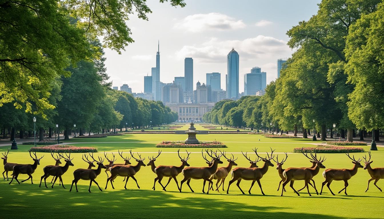 découvrez richmond park, un havre naturel à seulement quelques minutes du centre de londres. promenez-vous parmi les cerfs en liberté et profitez d’un cadre paisible, idéal pour une escapade en pleine nature.