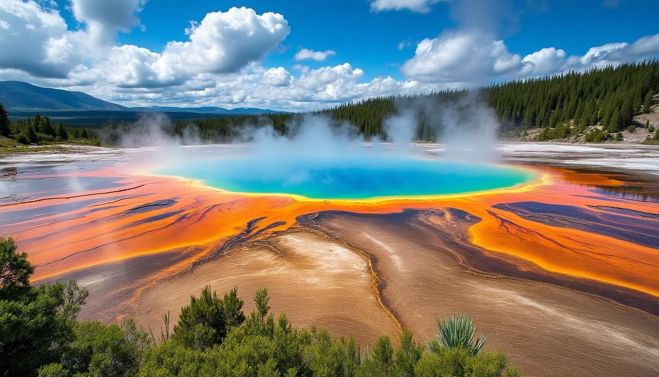 découvrez wai-o-tapu, un site géothermique exceptionnel en nouvelle-zélande, réputé pour ses couleurs vibrantes, ses sources chaudes et la fameuse champagne pool. un incontournable pour les amoureux de nature et de paysages époustouflants.